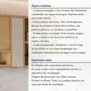 Ver imagem 7 de Armário Aéreo 20cm 1 Porta Condessa. Cinza/Carvalho/Greige