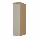 Ver imagem 1 de Armário Aéreo 20cm 1 Porta Condessa. Cinza/Carvalho/Greige