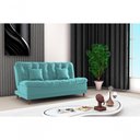Ver imagem 4 de Sofá Cama Duda Veludo Verde Menta Sala Premium Original 3 Lugares