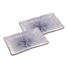 Kit 2 Pratos Porcelana Sushi Koji 11,5x19,5cm Wolff - 1