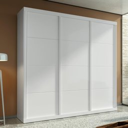 Guarda-Roupa Casal 100% MDF 3 Portas e 4 Gavetas Eco 01 Bom Pastor - 2