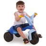 Triciclo Infantil em Plástico com Tração Dianteira e Adesivos de Fokinha Xalingo Azul - 5