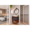 Ver imagem 1 de Conjunto Banheiro c/Espelho Duna/Lua 60cm Titanium MGM