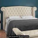 Ver imagem 2 de Cabeceira Cama Box Casal 195cm Provença P02 Facto Pérola - Mpozenato