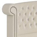 Ver imagem 7 de Cabeceira Cama Box Casal 195cm Provença P02 Facto Pérola - Mpozenato