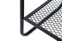 Ver imagem 4 de Mesa Lateral Letti Banco Sapateira Industrial Elegante Preto