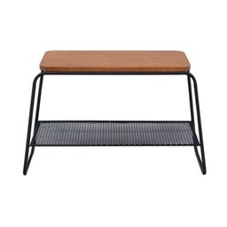 Mesa Lateral Letti Banco Sapateira Industrial Elegante - 2