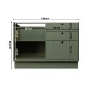 Ver imagem 7 de Cozinha Compacta 3 Peças 6 Portas 3 Gavetas Sevilha