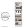 Cozinha Compacta com Vidro 3 Peças 6 Portas 3 Gavetas Sevilha - 16