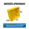 Kit 10 Caixa de Luz 4x4 Reforçada para Tomada e Interruptor Ilumi Cor:amarelo - 2