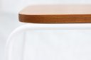 Ver imagem 5 de Mesa Lateral Letti Banco Sapateira Industrial Elegante Branco