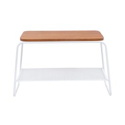 Mesa Lateral Letti Banco Sapateira Industrial Elegante - 2
