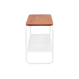 Mesa Lateral Letti Banco Sapateira Industrial Elegante - 3