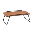 Ver imagem 1 de Mesa Centro Sala Letti Estilo Industrial Decorativa Metal Madeira