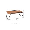 Ver imagem 5 de Mesa Centro Sala Letti Estilo Industrial Decorativa Metal Madeira