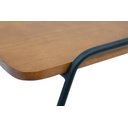 Ver imagem 4 de Mesa Centro Sala Letti Estilo Industrial Decorativa Metal Madeira