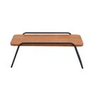 Ver imagem 2 de Mesa Centro Sala Letti Estilo Industrial Decorativa Metal Madeira