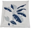 Ver imagem 3 de Capa de Almofada Decorativa Bananeira - Booclê Off e Azul