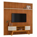 Ver imagem 1 de Rack Bancada com Painel New Laguna Cinamomo Off White para Tv até 75 Madetec Cinamomo Off White