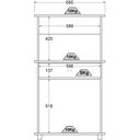 Ver imagem 5 de Balcao Multiuso 2 Fornos 2 Pt 1 Gv 68 Cm Ba30 Branco Dtall