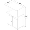 Ver imagem 3 de Balcao Multiuso 2 Fornos 2 Pt 1 Gv 68 Cm Ba30 Branco Dtall