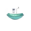 Ver imagem 1 de Cuba de Vidro Oval Chanfrada 46cm + Valvula Click + Torneira Metal