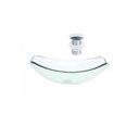 Ver imagem 1 de Cuba de Vidro Oval Chanfrada 51cm + Valvula Click