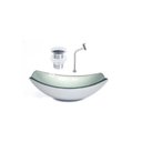 Ver imagem 1 de Cuba de Vidro Oval Chanfrada 51cm + Valvula Click + Torneira Metal