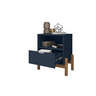 Conjunto 2 Mesas de Cabeceira Antares Azul Cobalto - Casa D - 4