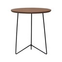 Ver imagem 3 de Mesa Lateral Gabi Ø420x455 Preto/Amêndoa