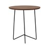 Mesa Lateral Gabi Ø420x455 Preto/Amêndoa - 4