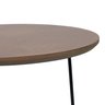 Mesa Lateral Gabi Ø420x455 Preto/Amêndoa - 5