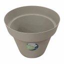 Ver imagem 2 de Vaso Autoirrigável Bari com Rodas 40 (27l) Cinza Taupe Okla