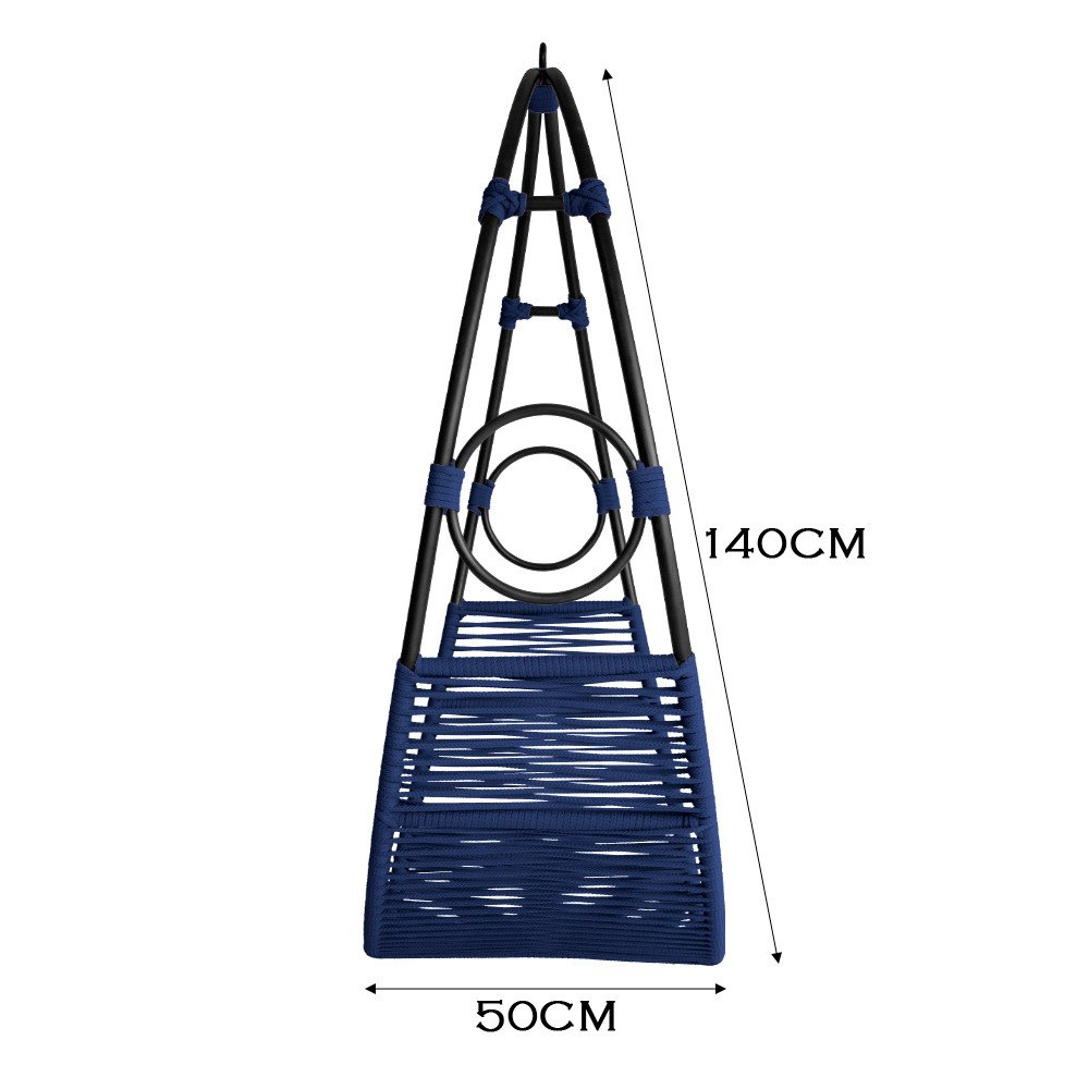 Cadeira de Balanço Suspenso Lua Nova Corda Náutica - 3
