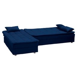 Sofá Cama Reclinável com Chaise Penelope - 4