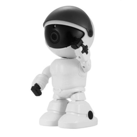 Câmera Ip Robô Rastreamento Visão Noturna Fullhd 1080p Wifi