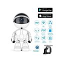 Ver imagem 3 de Câmera Ip Robô Rastreamento Visão Noturna Fullhd 1080p Wifi