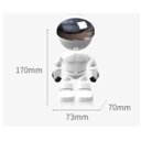 Ver imagem 4 de Câmera Ip Robô Rastreamento Visão Noturna Fullhd 1080p Wifi