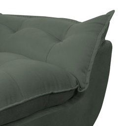 Kit 2 Poltrona Decorativa Sala de Estar Escritório Quarto Prime Cor: Cinza - 2