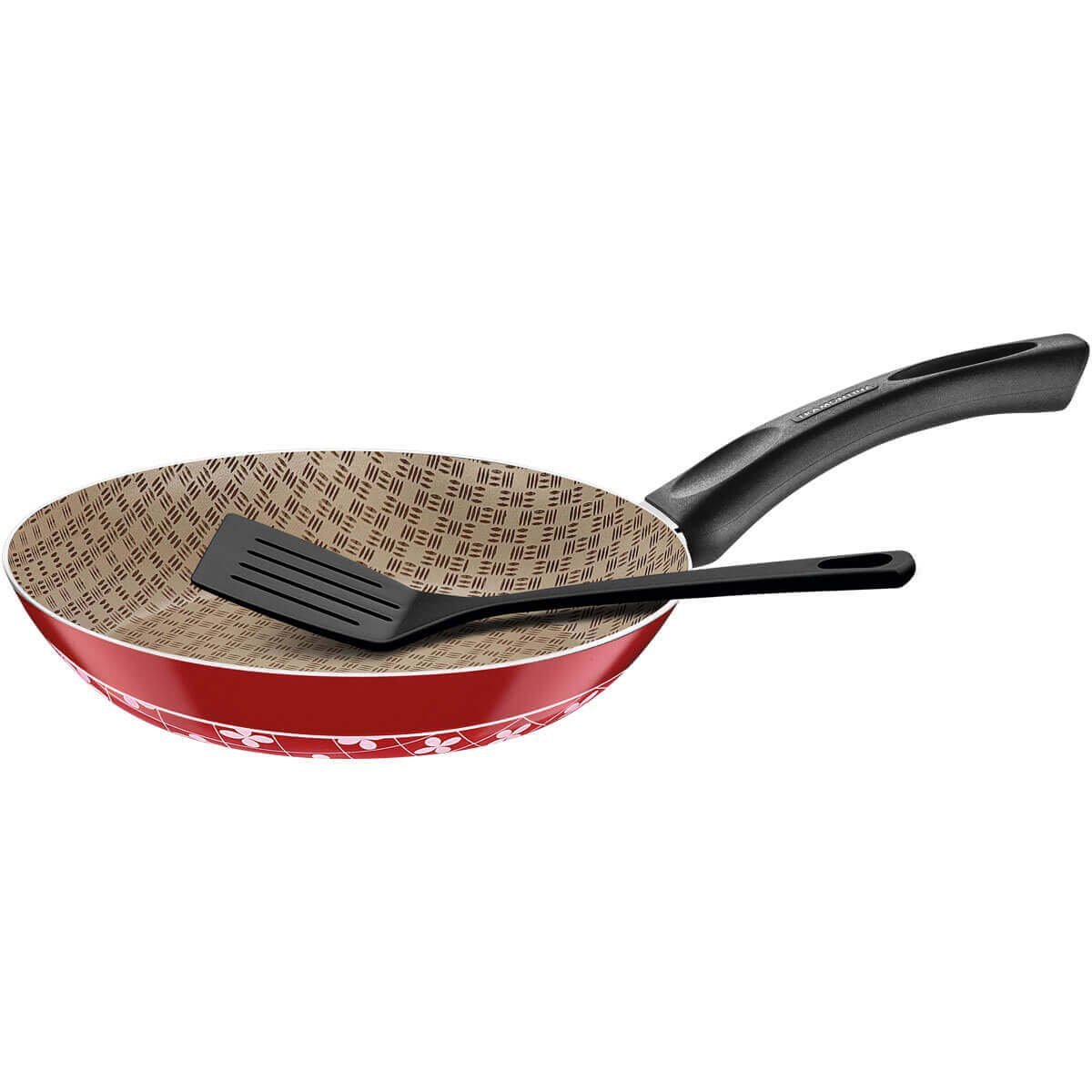 Frigideira Tramontina Paris Alumínio Antiaderente Starflon Max Vermelho 26cm 1,8L - 1