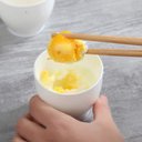 Ver imagem 2 de Kit 2 Forma Cozinhar Ovos Microondas Pote Recipiente Vapor