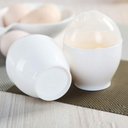 Ver imagem 6 de Kit 2 Forma Cozinhar Ovos Microondas Pote Recipiente Vapor