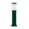 Poste Balizador Luminária Casa Sítio Jardim 35cm Verde - 1