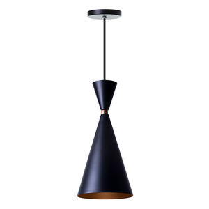 Lustre Pendente Moscou Para Mesa Balcão Gourmet Cor: Preto
