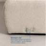Sofá Modular 2 Lugares Com Sumiê Orla CabeCasa MadeiraOriginals - 9