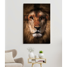 Quadro Decorativo - Leão da Tribo de Judá - 90x60cm - 2