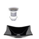 Ver imagem 1 de Cuba de Vidro Retangular 39cm + Valvula Click