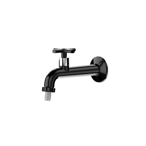 Torneira de Parede Multiuso - Blukit Lume Black Saco Plast. Blukit