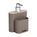 Ver imagem 1 de Dispenser para Detergente Coza Flat 500 Ml Warm Gray e Light Gray