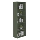Ver imagem 7 de Kit 2 Estantes para Livros com 5 Prateleiras 120CMX60CM Verde/Menta